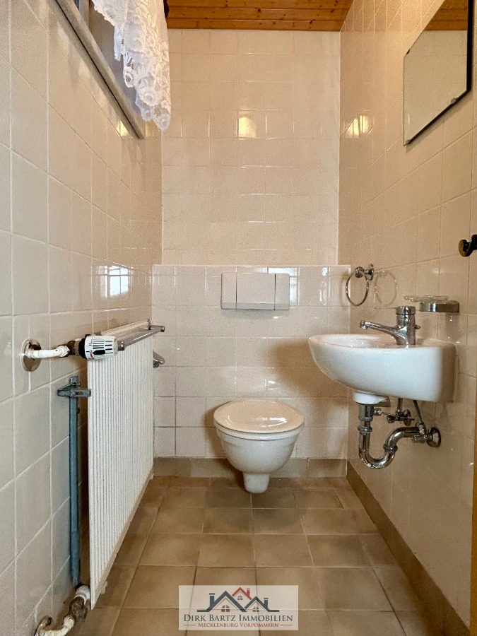 WC im Keller Einfamilienhaus Demmin