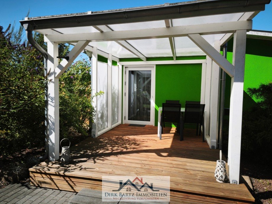 Terrasse Ferienhaus Neukalen