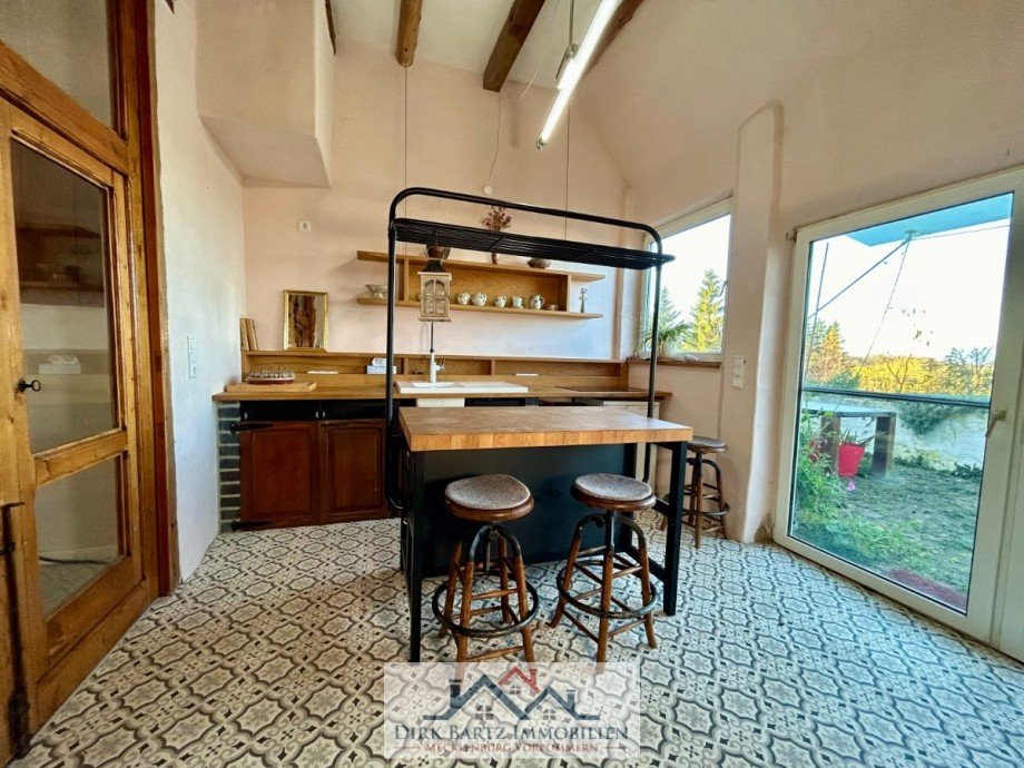 Gartenk�che Bauernhaus Hohenmocker