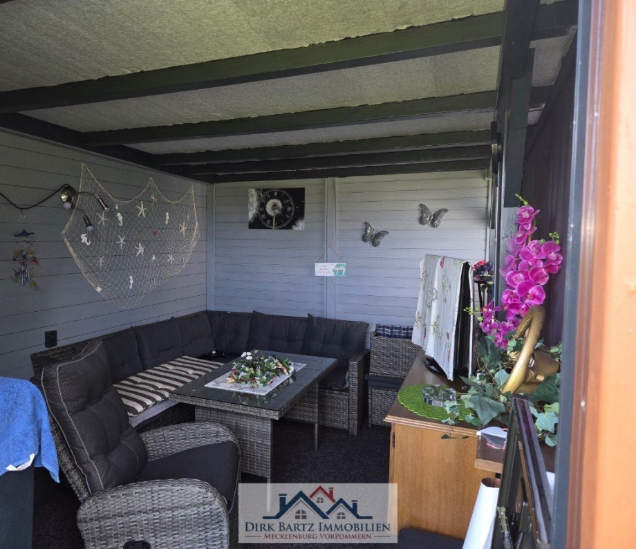 Veranda Maisonettewohnung Demmin
