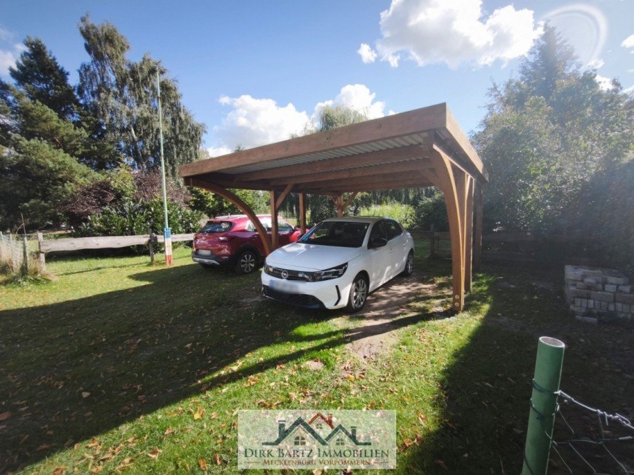 Carport Doppelhaush�lfte Duvier