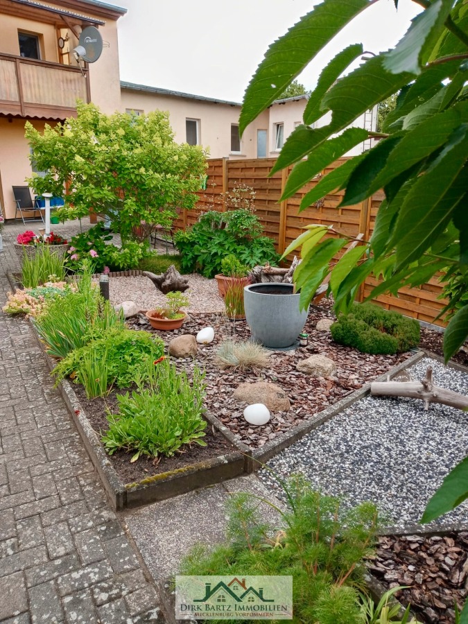 Garten Maisonettewohnung Demmin