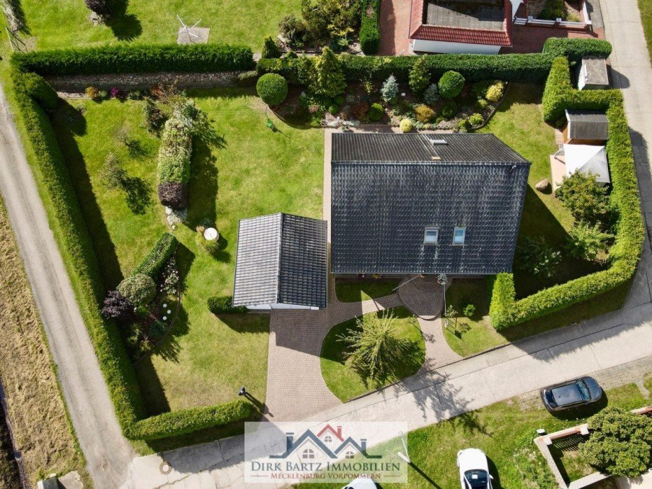 Luftbild Einfamilienhaus Loitz